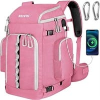 Ski Boot Bag, 65L Durable Travel Backpack, 1680D N