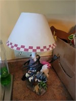 SMALL ROOSTER LAMP