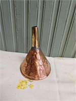 Vintage Copper Funnel