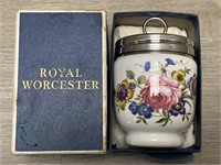 Royal Worcester Jam Jar
