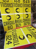 6- CORRUGATED CARGILL UNCUT SEED CORN SIGNS