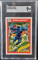 1990 Impel Marvel Comics Black Panther SGC 9 #20