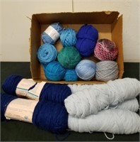 Skeins of yarn