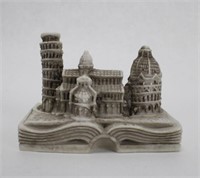 Pisa Book, Tower, and City Sculpture