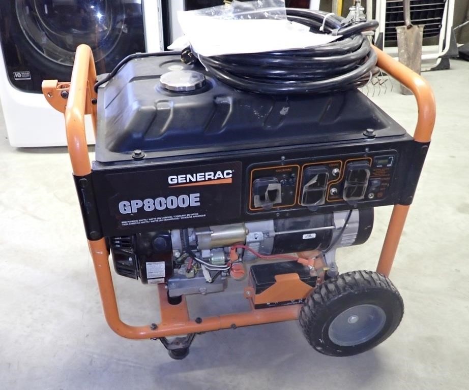 GENERAC GP800E GENERATOR