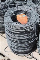 Barbless Galvanized Twisted Wire - 80lb Rolls