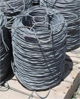 Barbless Galvanized Twisted Wire - 80lb Rolls