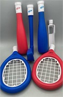 Nerf Rackets & Bats For Wii