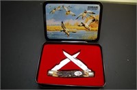 Ducks Unlimited Schrade Collectors Knife in Tin