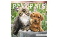 Paw Pals 2024 Monthly Wall Calendar, 12" x 12"