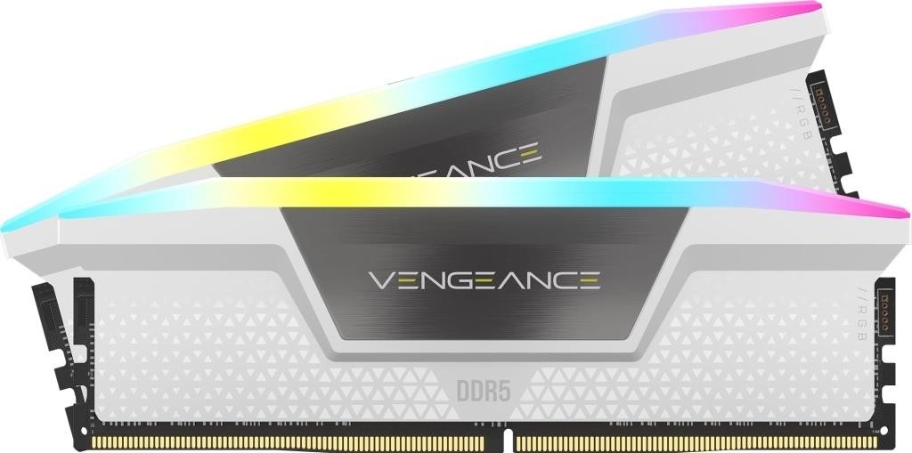 New- CORSAIR VENGEANCE RGB DDR5 RAM 32GB (2x16GB)