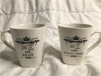 20 year Anniversary Mugs