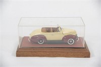 1939 Mercury Convertible Car in Display Case