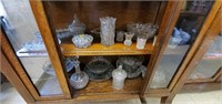 Lot of Assorted Crystal, Cut Glass, Pressed Glass