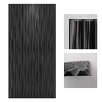 Art3d Black Large PVC 3D Wall Panels for Interior