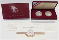 1983-S & 1984-S U.S. Olympic Commemorative Silver
