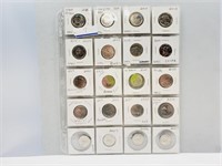 Sheet of Special Quarters Colorized & Collectible
