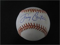 Jimmy Carter signed Baseball w/Coa