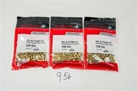 300CNT/3BAGS OF WINCHESTER 380ACP UNPRIMED BRASS C