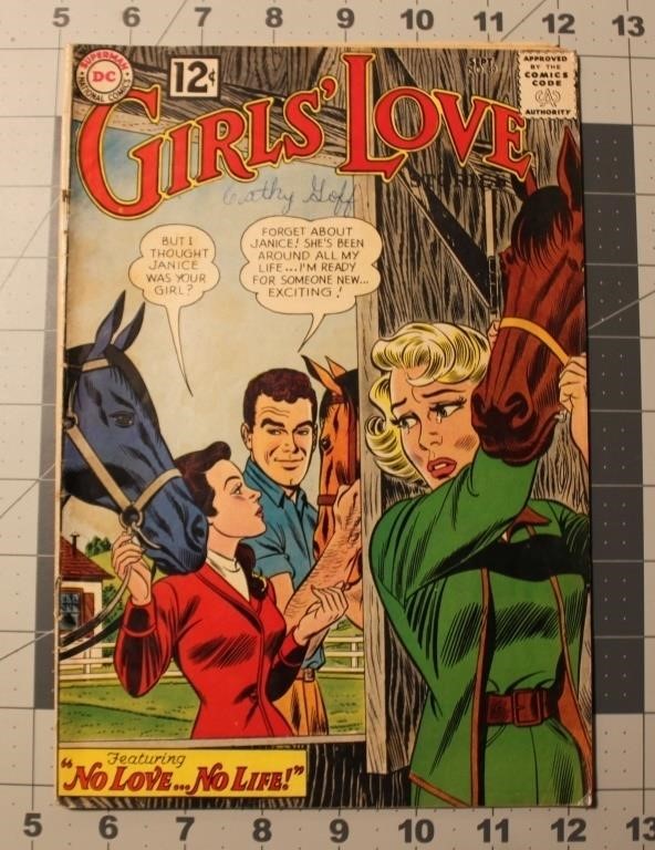 Girls’ Love Stories #89 Sept 1962