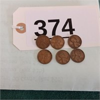 Lincoln Cents - 1935-PD, 1936-PD, 1937-PD