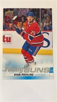 2019-20 UD Ryan Poehling Jumbo Young Guns