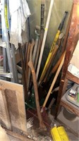 Selection of Assorted Long Handled Tools