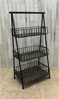 Metal Three Tier Metal Basket Organizer