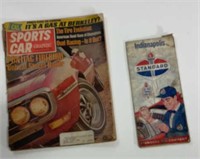 x2 vintage sport car magizenes