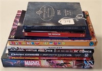 M- Lot Of Books Regarding Comic Books