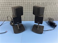 BOSE SPEAKERS W/ STANDS