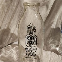Royal Crest Milk Bottle Denver Colorado