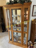 Lighted Display Cabinet - 43" Wide, 75" Tall