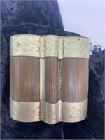 Vintage Metal Binoculars case