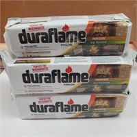 Duraflame Firelog, indoor/outdoor, 2.5 lbs each