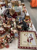 Santa Figurines, Framed Goods, Fluid Lights