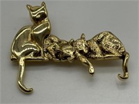 MFA Museum of Fine Arts Kitty Cat Bar Pin
