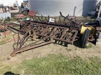 Antique Field Cultivator with Rubber Tires