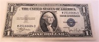 1935 C One Dollar Silver Certificate Bill