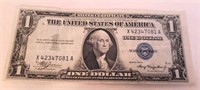 1935 A One Dollar Silver Certificate Bill