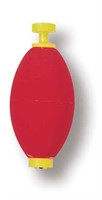 Betts 3" Red Oval Unweighted Snap On Float 25pc