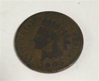 1905 Silver Indian Head Penny