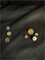 Group of Masonic & Civic Pins 14K and 10K Gold