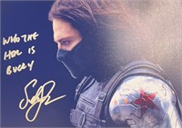 Autograph COA Captain America Photo