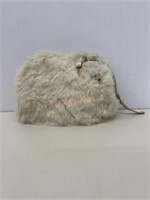 Vintage women’s Martin Hess rabbit fur muff/hand