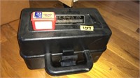 CASE GUARD 100 SHOT GUN AMMO BOX W/ SHOTGUN SHELLS