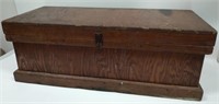 Vintage Handmade Wooden Toolbox & Misc Tools