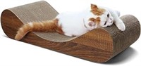 Fluffydream Cat Scratcher Cardboard Lounge Bed,