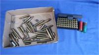Asst Ammunition & Brass, 50 Shell .38-.357 Case