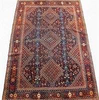 ANTIQUE HAND KNOTTED BALUCH RUG